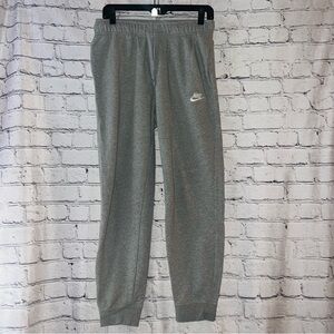 Nike Women’s Gray Jogger Style Sweatpants High Waisted Size Medium